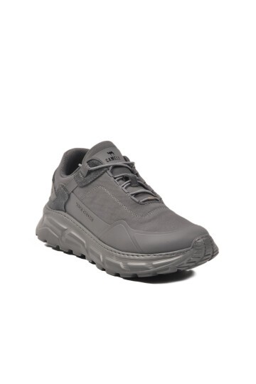 Füme Tekstil Lastik Bağcıklı Erkek Spor Ayakkabı Rainy M