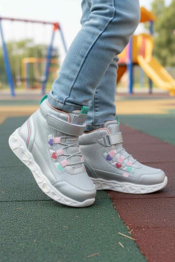 Gümüş Hafif Kız Çocuk Bot Cool Kids F