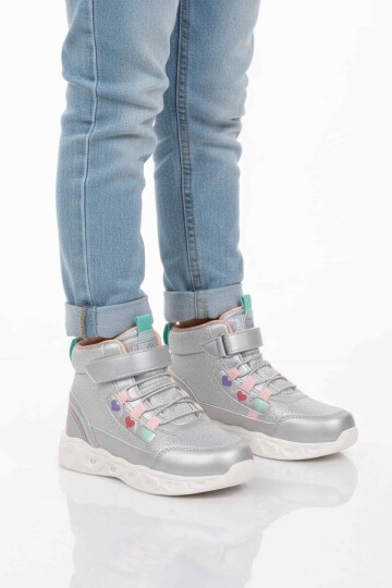 Gümüş Hafif Kız Çocuk Bot Cool Kids F