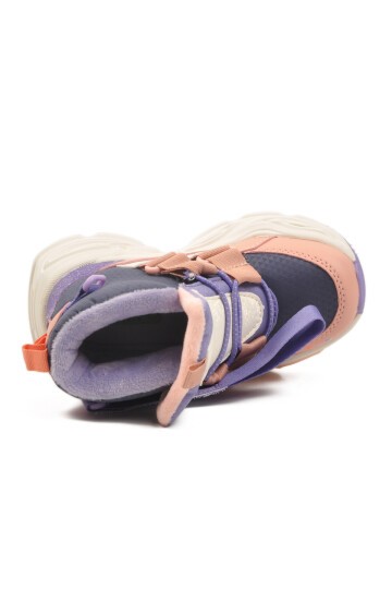 Mor-Pudra İçi Polarlı Çocuk Bot 2087 P