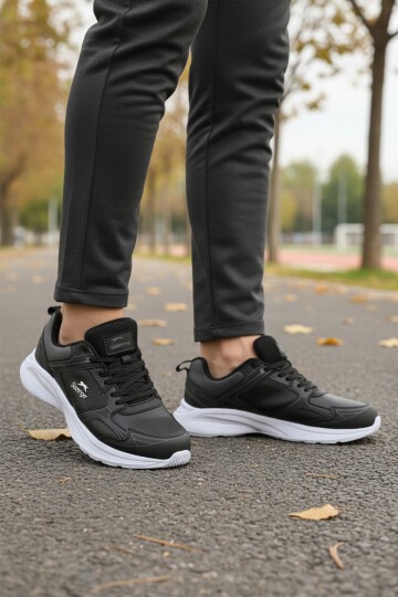 Siyah-Beyaz Erkek Spor Ayakkabı Gima M