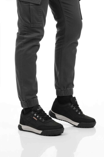 Siyah-Beyaz Hafif Erkek Outdoor Ayakkabı Dakırs 05 M