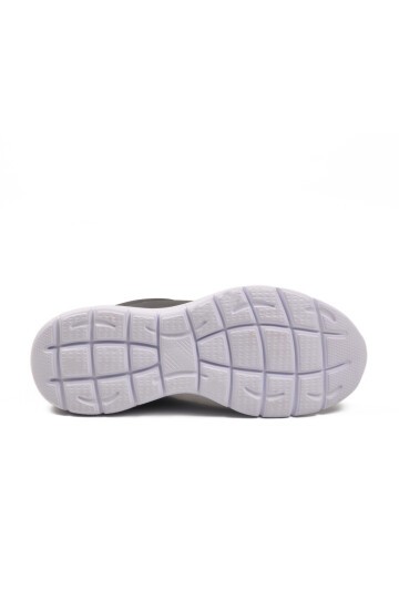 Siyah-Beyaz Hafif Erkek Spor Ayakkabı Flexible Pu M