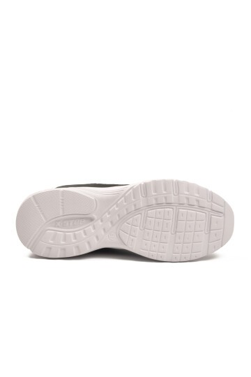 Siyah-Beyaz Esnek Hafif Unisex Spor Ayakkabı Xstep 020-Cilt G