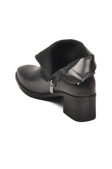 Siyah Cilt İçi Polarlı Kadın Bot 417637 Z