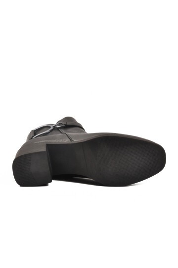 Siyah Cilt İçi Polarlı Kadın Bot 417637 Z