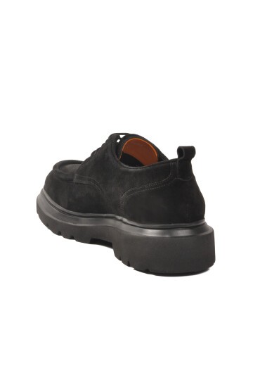 Siyah Nubuk Süet Erkek Günlük Ayakkabı 54083 M