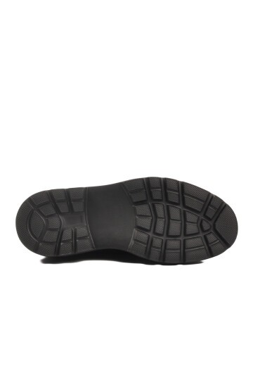 Siyah Nubuk Süet Erkek Günlük Ayakkabı 54083 M