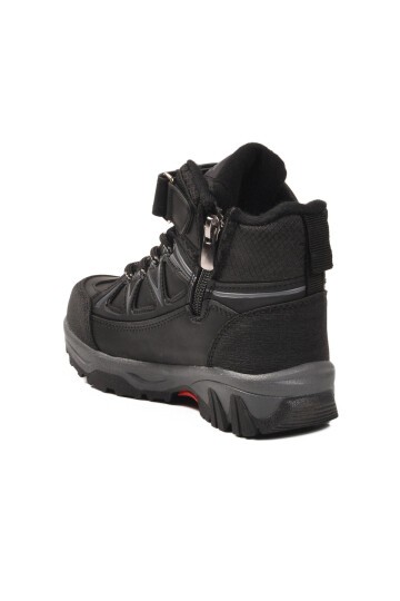 Siyah Fermuarlı Çocuk Outdoor Bot 2301 P