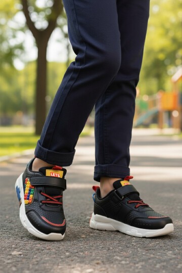 Siyah Çocuk Spor Ayakkabı Heros P