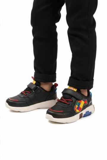 Siyah Çocuk Spor Ayakkabı Heros P