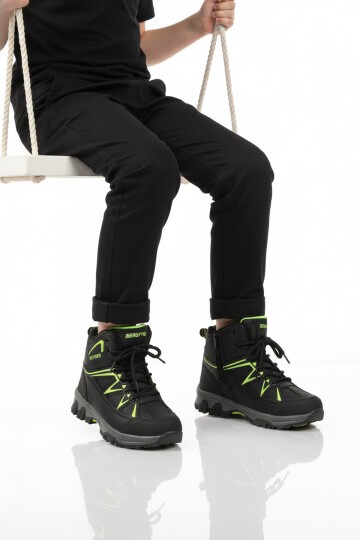 Siyah-Yeşil Çocuk Outdoor Bot 2301 F