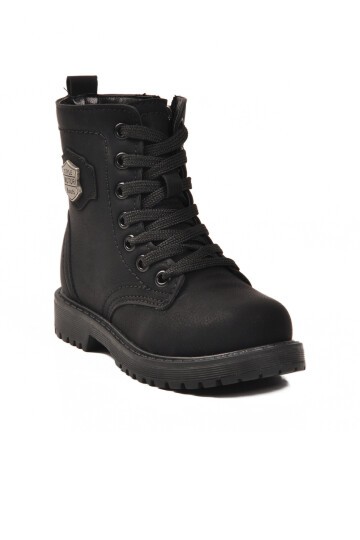 Siyah-Zümrüt Polarlı Çocuk Bot 24028 P