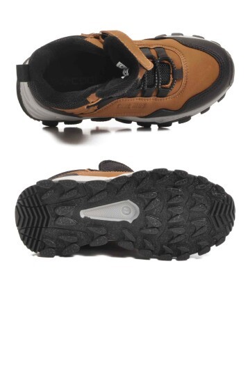 Taba-Gri İçi Polarlı Çocuk Bot Doruk P