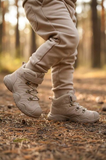 Taba Hafif Cırtlı İçi Kürklü Çocuk Bot 2090 P