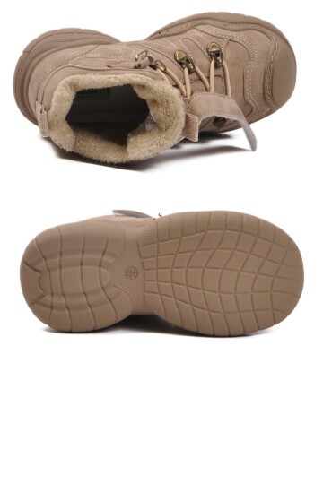 Taba Hafif Cırtlı İçi Kürklü Çocuk Bot 2090 P