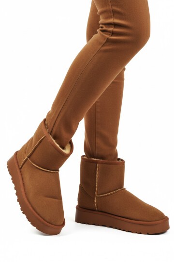 Taba Süet Kadın Bot 696081 Z