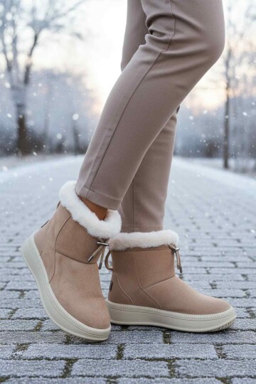 Vizon İçi Kürklü Kadın Bot 25003 Z