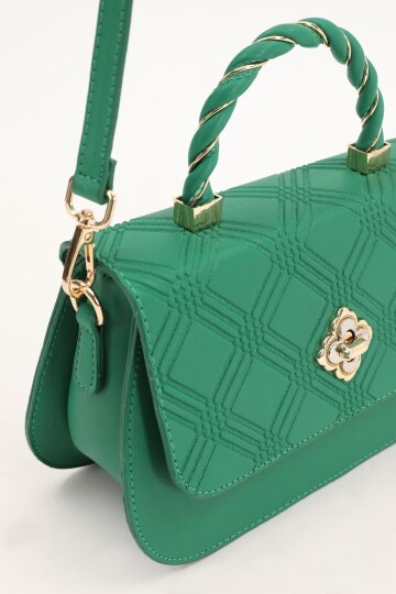 Yeşil Kadın El Ve Omuz Çantası 930180