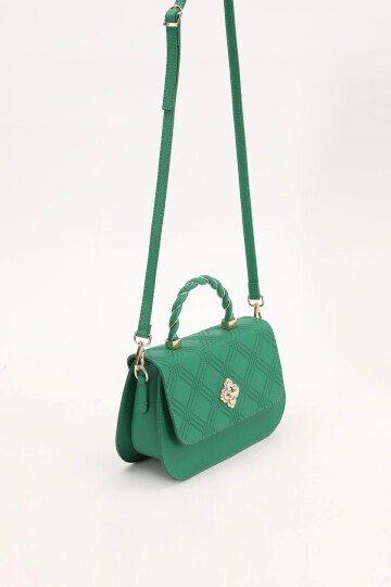 Yeşil Kadın El Ve Omuz Çantası 930180