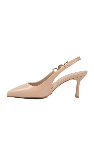 Bej Kadın İnce Topuklu Ayakkabı 312569 Z