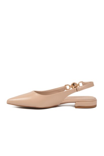 Bej Kadın Abiye Ayakkabı 312573 Z