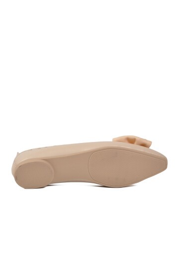 Bej Hafif ComfortSole Taban Kadın Babet 351092 Z