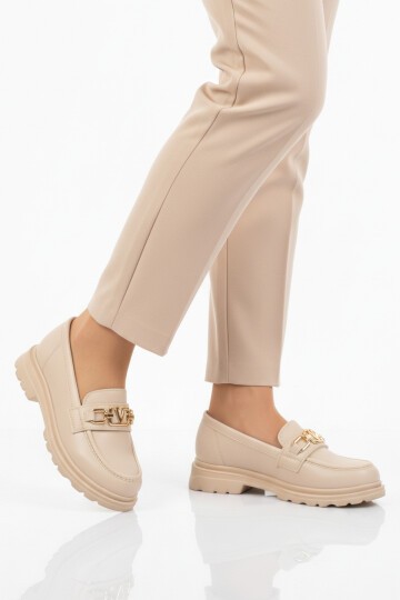 Bej Kadın Günlük Ayakkabı 1005 Z