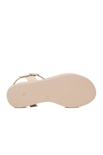 Bej Comfort Taban Hafif Kadın Sandalet 335333 Z