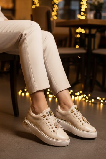 Bej Kadın Spor Ayakkabı 431156 Z