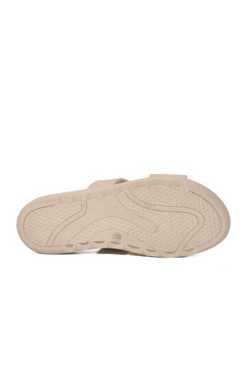 Bej Günlük Ve Yazlık Slip-on Kadın Terlik 673644 Z
