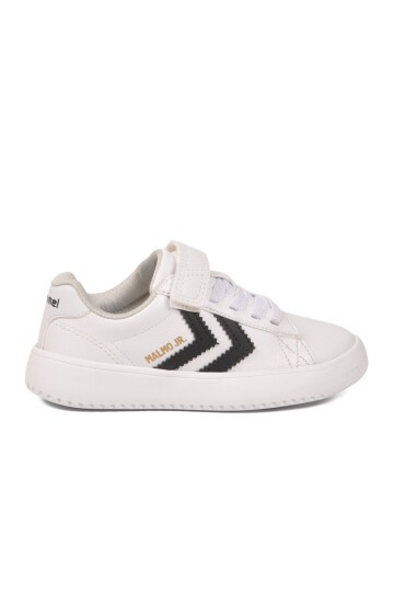Beyaz-Siyah Rahat Taban Unisex Çocuk Spor Ayakkabı 900869 Hml Jr