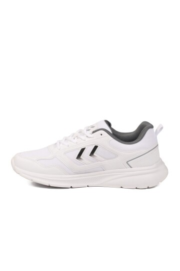 Beyaz-Siyah Rahat Taban Unisex Spor Ayakkabı 900895 Hml II
