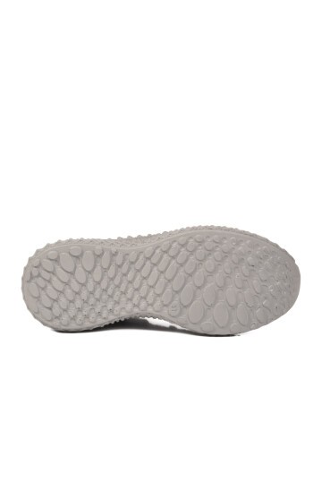 Gri Tekstil Nefes Alan konfor Odaklı Unisex Spor Ayakkabı PC-30680 Z