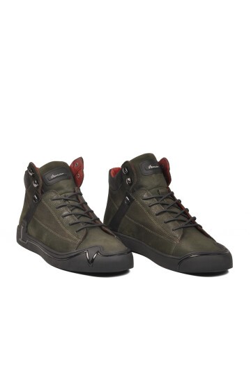 Haki Hakiki Deri Erkek Bot AirBagSole 152-14227 M