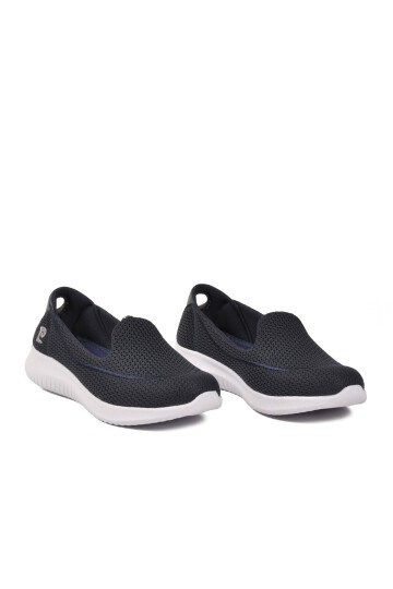 Lacivert Tekstil Hafif Esnek Kadın Spor Ayakkabı PC-30168 Z