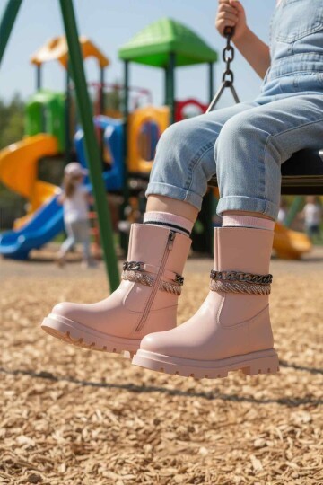 Pudra Çocuk Çizme Duru F