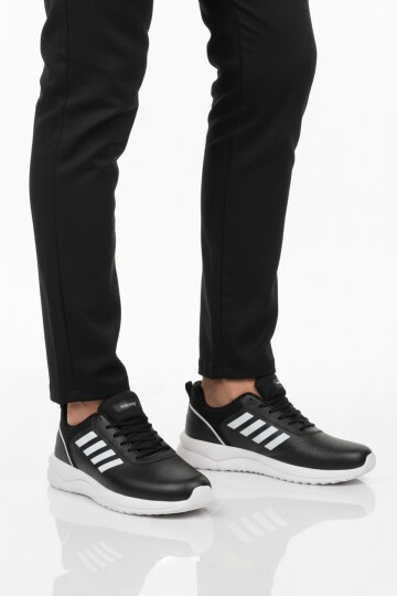 Siyah-Beyaz Erkek Spor Ayakkabı Nereus M