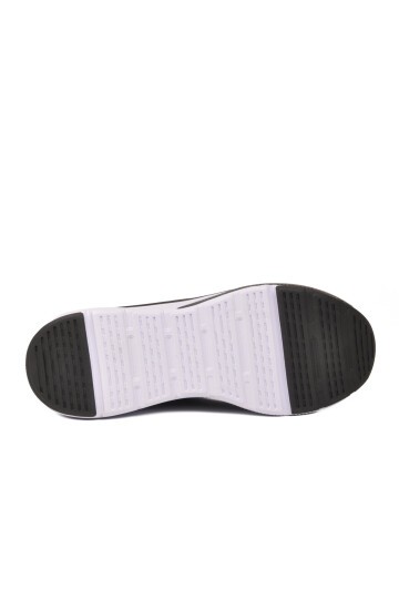 Siyah-Beyaz Tekstil Kadın Spor Ayakkabı PCI-10102 M