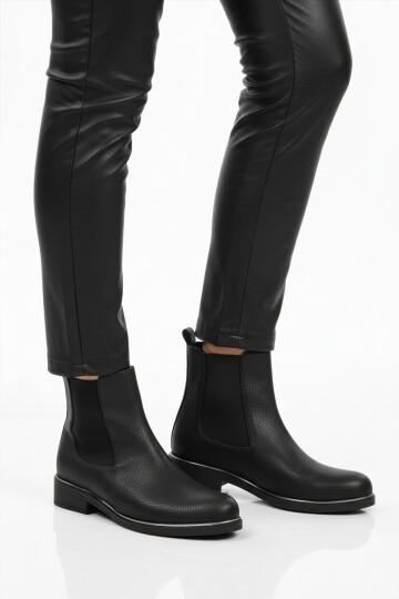 Siyah Floter Kadın Bot PC-55086 Z