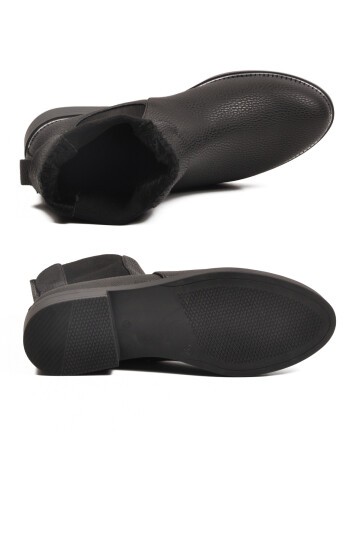 Siyah Floter Kadın Bot PC-55086 Z