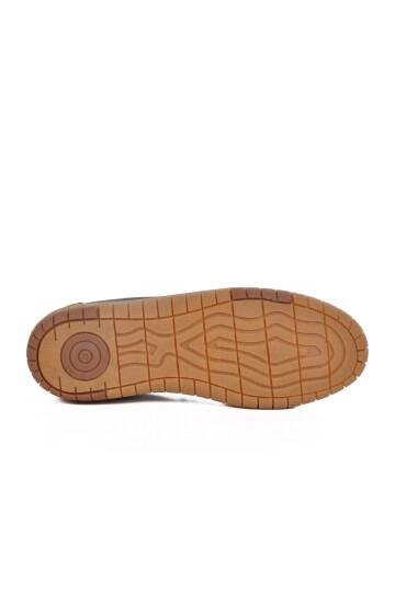 Siyah Hakiki Deri Ortopedik Taban Kadın Günlük Ayakkabı 401 Z