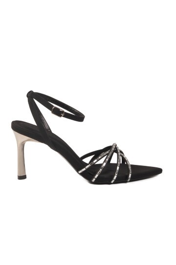 Siyah Kadın Topuklu Ayakkabı 681137 Z