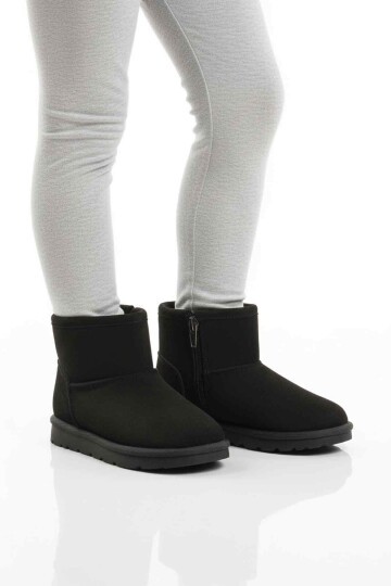 Siyah Süet Çocuk Bot 2096 P