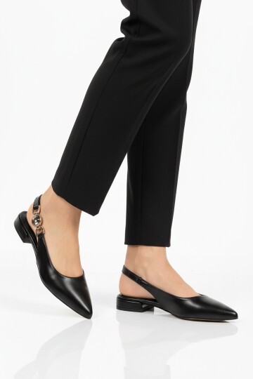 Siyah Kadın Abiye Ayakkabı 312573 Z