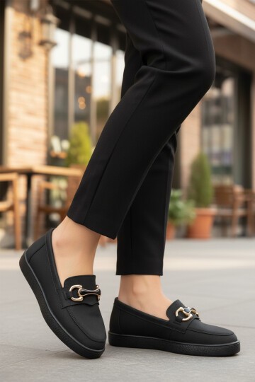 Siyah Hafif Kadın Babet B-04 Z