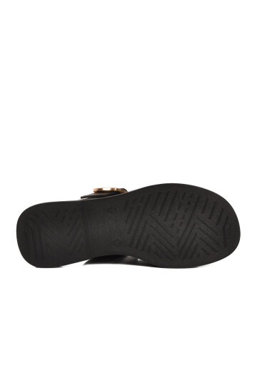 Siyah Slingback Kadın Terlik 322224 Z