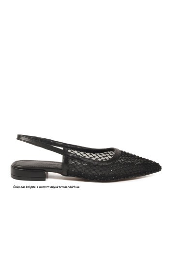Siyah Kadın Babet 312550 Z Dar Kalıp