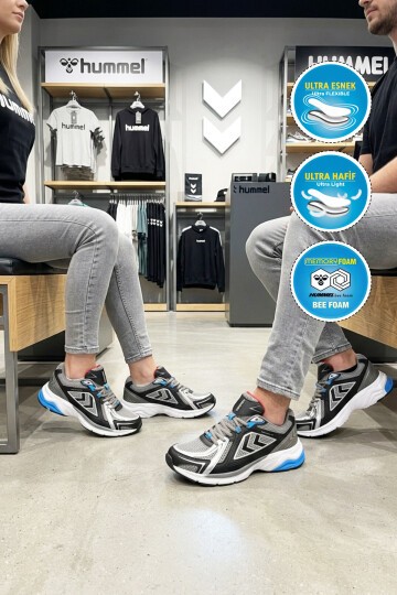 Siyah Tekstil Unisex Spor Ayakkabı Hml 700