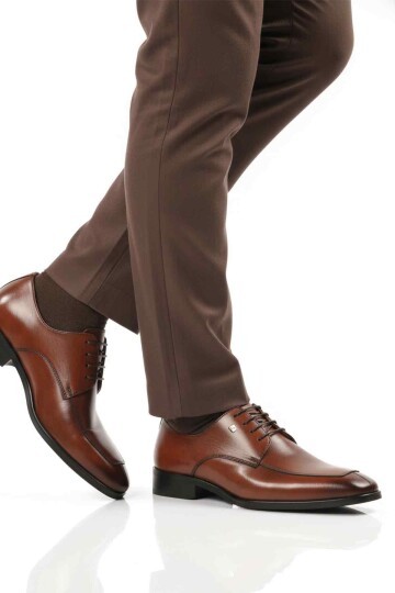 Taba Hakiki Deri Erkek Klasik Ayakkabı Fosco 3265 M